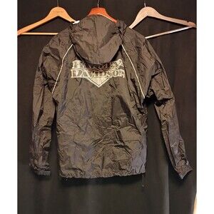 Harley-Davidson packable windbreaker rain jacket Medium